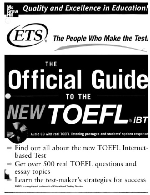 The Official Guide to the New TOEFL iBT