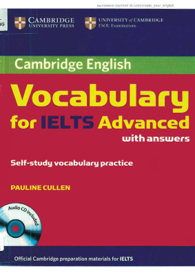 Vocabulary for IELTS Advanced with Answers